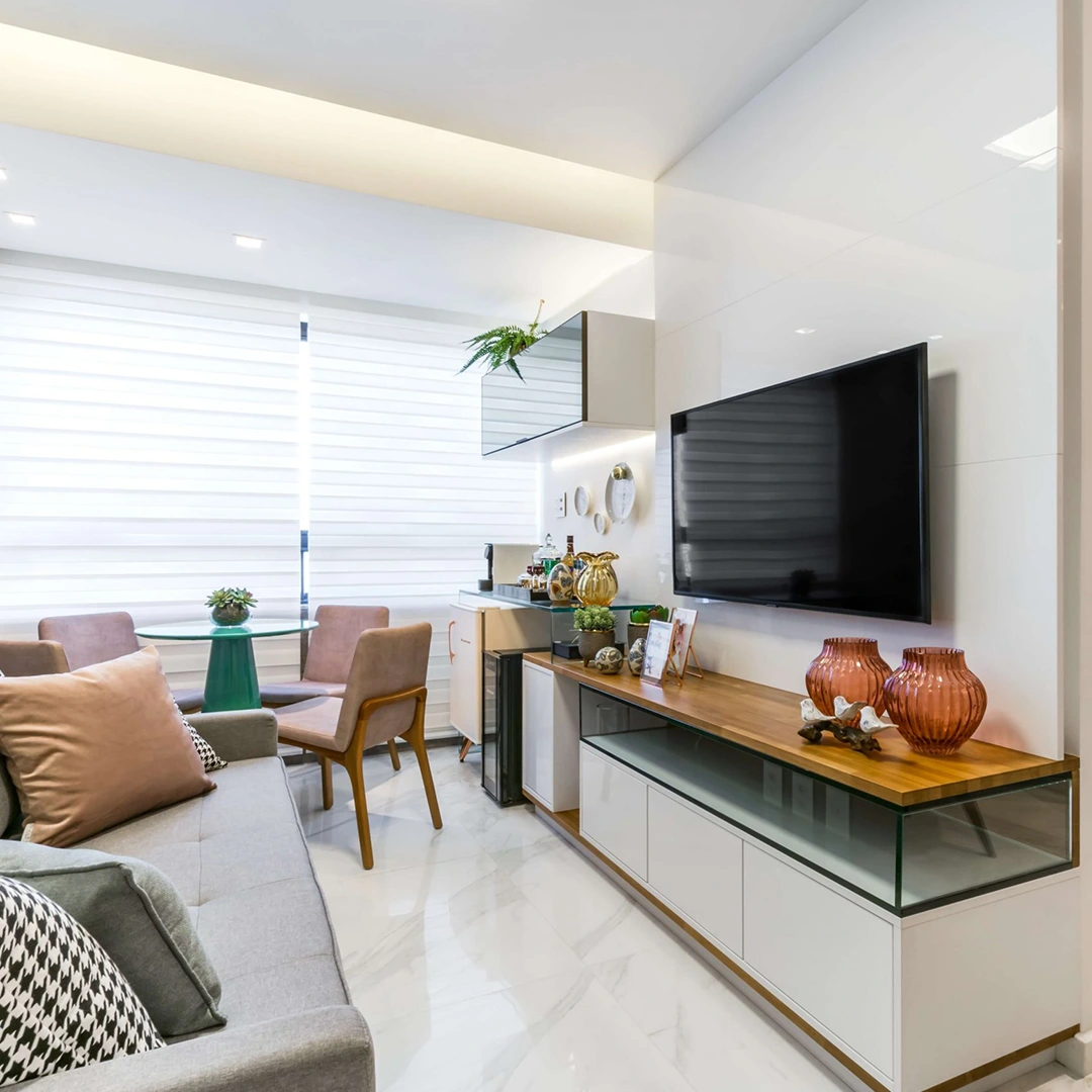 Projetos de interiores online com visualização 3D